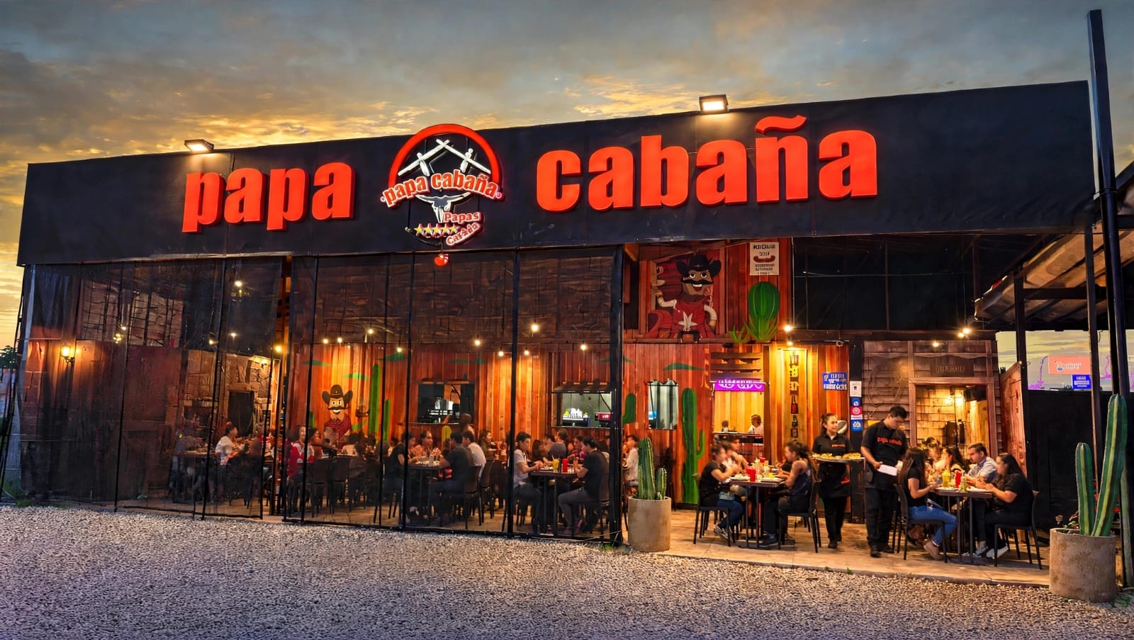 PAPA CABANA VALLE REAL LOCAL Sucursal VALLE REAL